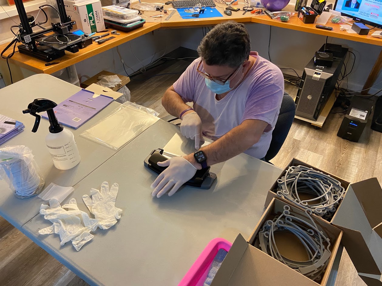 OCEAN COUNTY RESIDENT MAKES CRITICAL PROTECTIVE GEAR FOR FIRST RESPONDERS WHILE RAISING AWARENESS ABOUT YOUNGER ONSET ALZHEIMER’S DISEASE