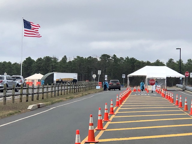 HOURS SCHEDULED TO CHANGE AT OCEAN COUNTY COLLEGE DRIVE-THRU COVID-19 TESTING SITE ON FEB. 8