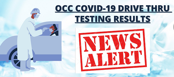 IMPORTANT NEWS REGARDING COVID-19 TESTING RESULTS IF YOU TESTED AT THE OCEAN COUNTY COLLEGE DRIVE THRU CENTER.