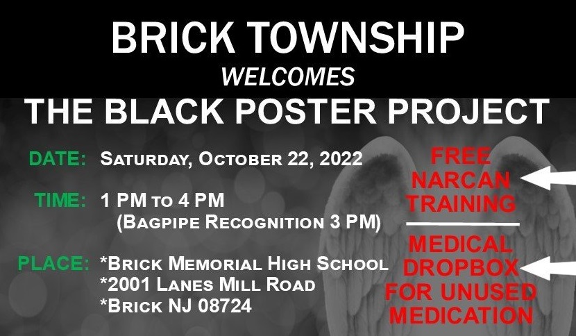 BRICK TOWNSHIP’S 3RD ANNUAL POSTER PROJECT & ALUMNI IN RECOVERY EVENT