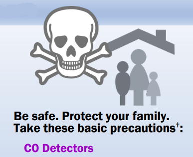 Avoiding Carbon Monoxide Exposure in Cold Weather