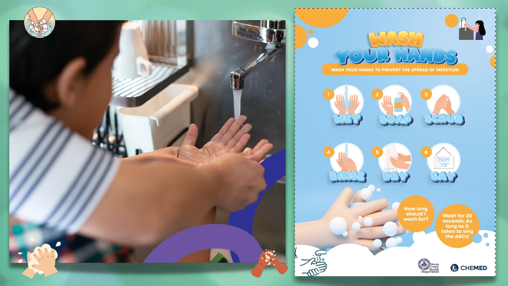 KEEP YOUR CHILDREN HEALTHY FOR THE HOLIDAYS BY WASHING AWAY THE GERMS!