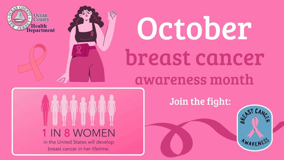 OCTOBER IS BREAST CANCER AWARENESS MONTH!
